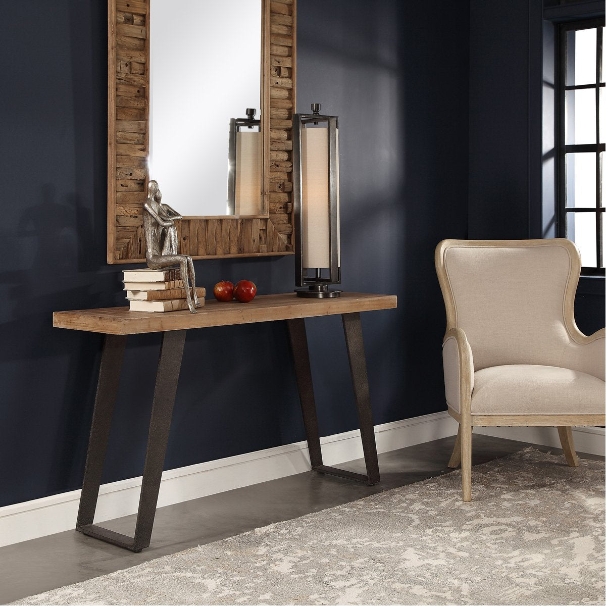 Table console patinée Uttermost Freddy