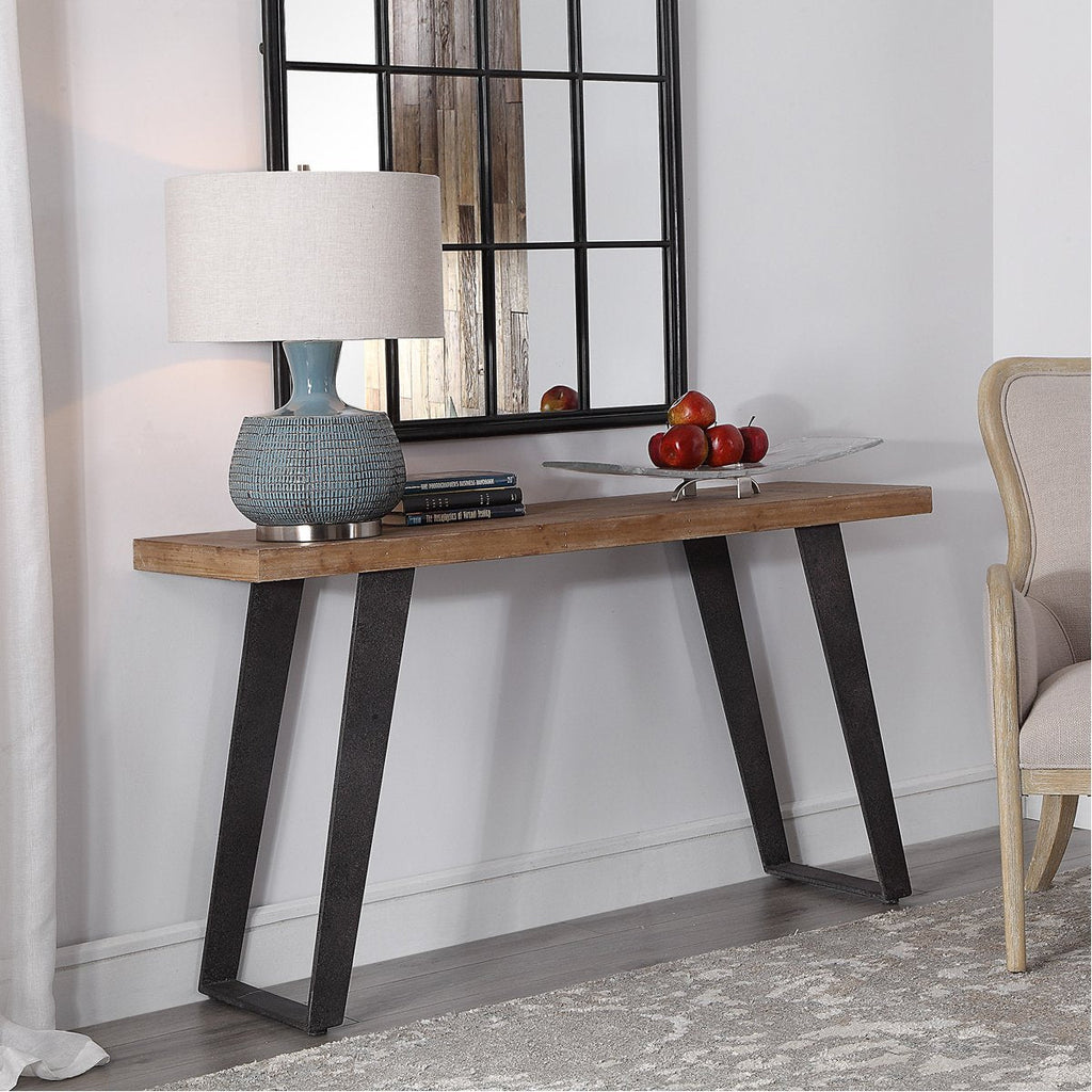 Table console patinée Uttermost Freddy