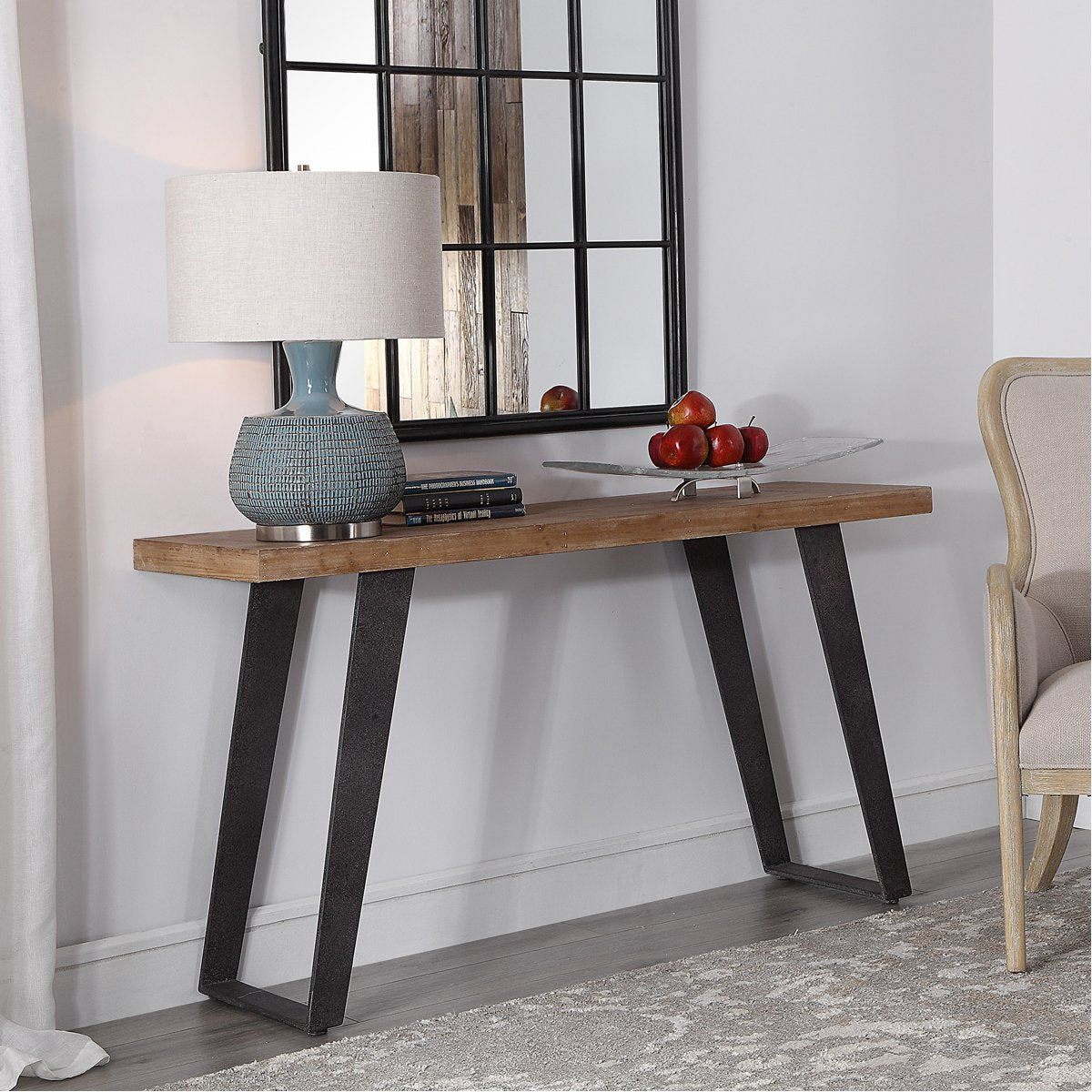 Table console patinée Uttermost Freddy