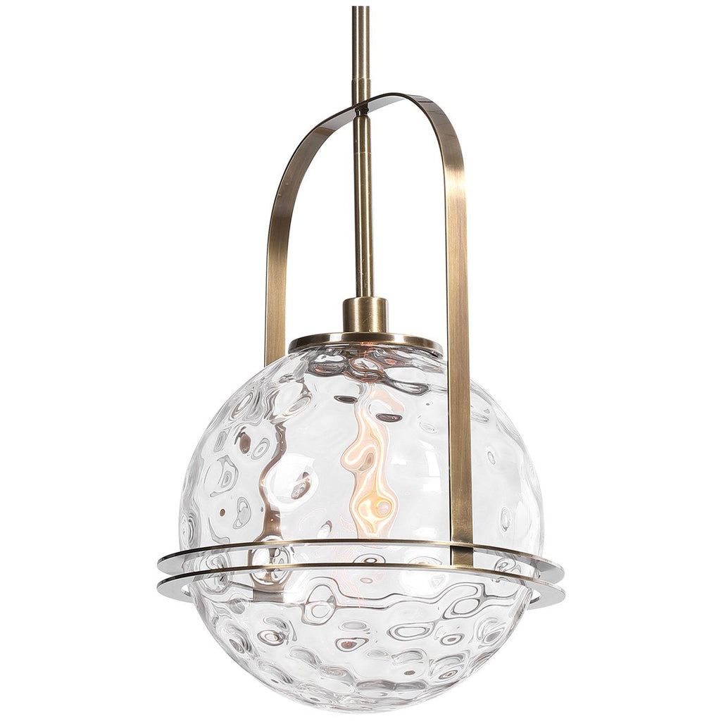 Suspension globe à 1 lumière Mimas d'Uttermost