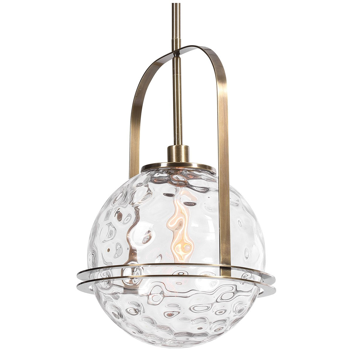 Suspension globe à 1 lumière Mimas d'Uttermost
