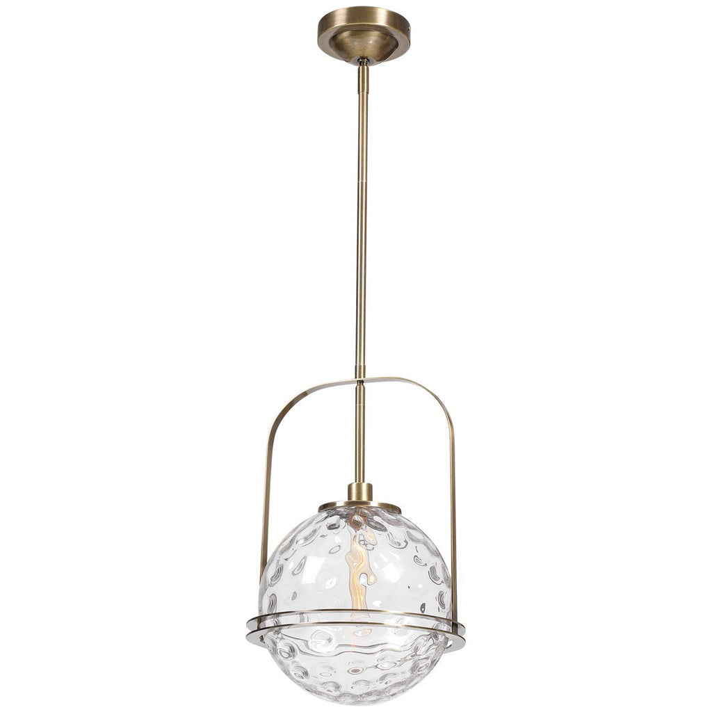 Suspension globe à 1 lumière Mimas d'Uttermost