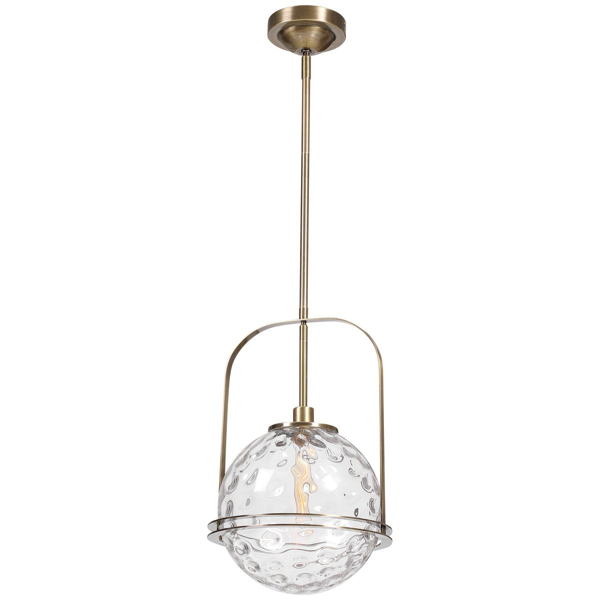Suspension globe à 1 lumière Mimas d'Uttermost