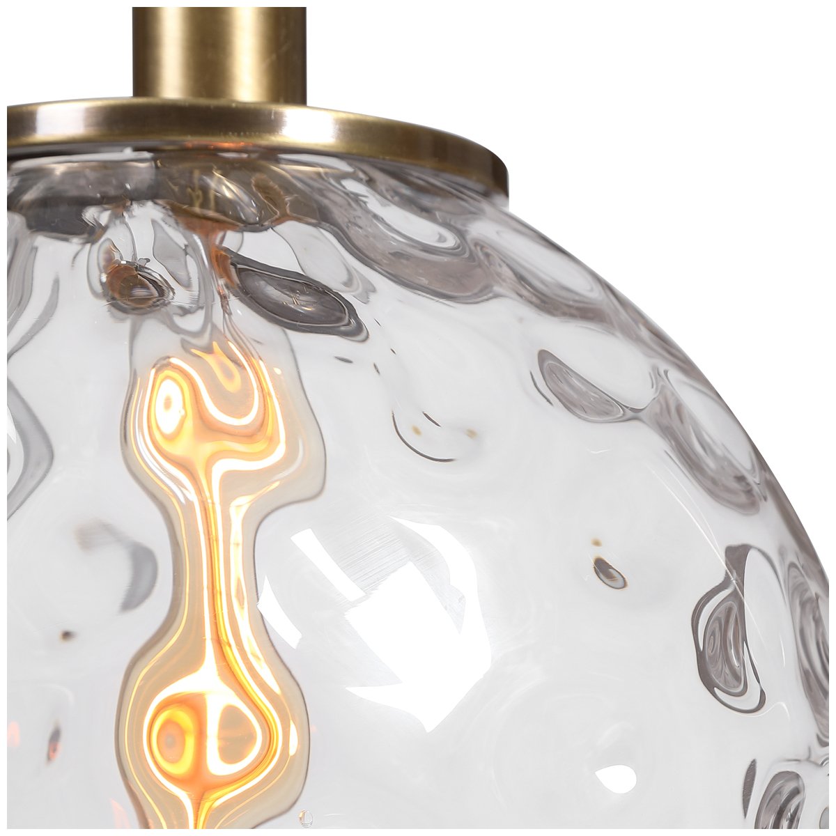 Suspension globe à 1 lumière Mimas d'Uttermost
