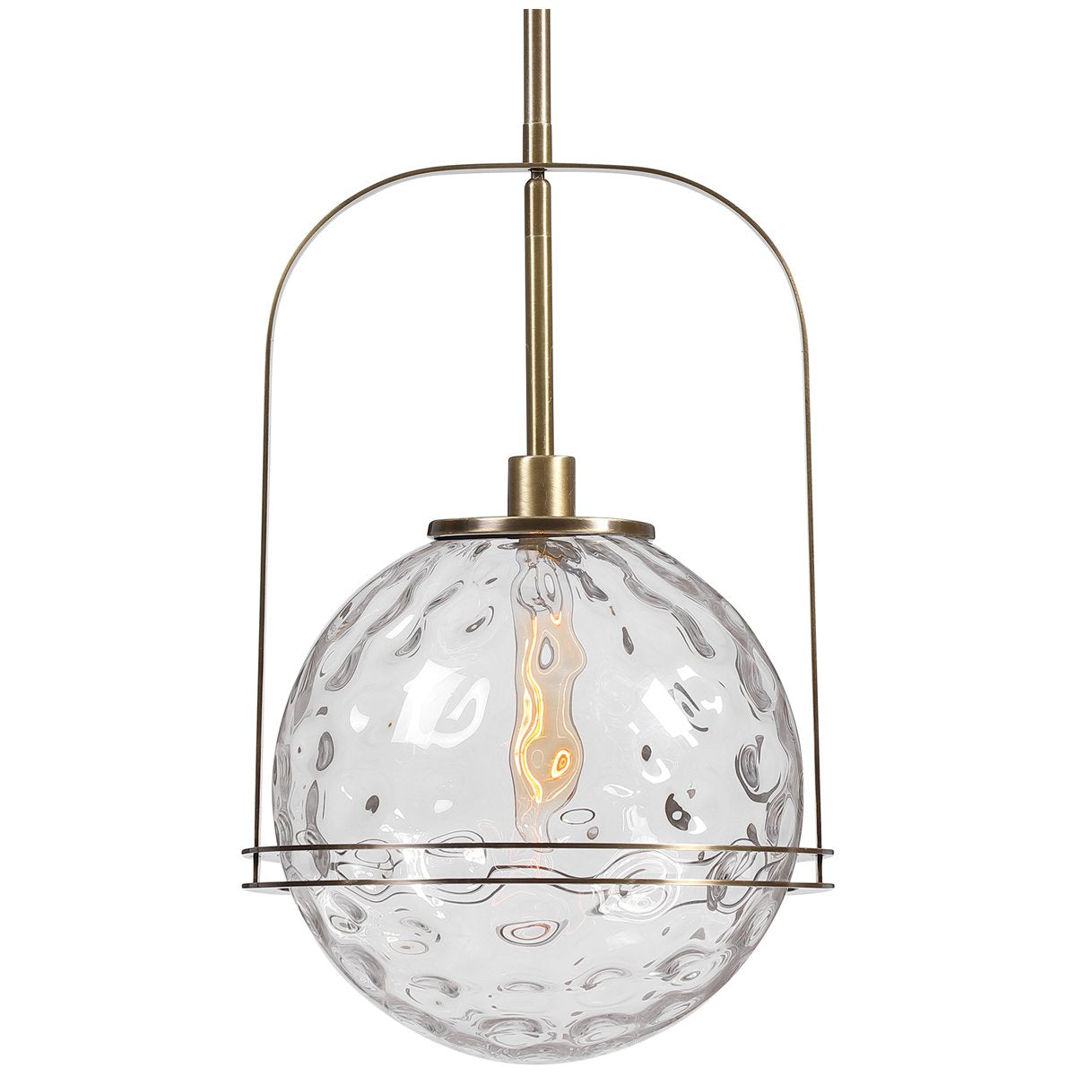 Suspension globe à 1 lumière Mimas d'Uttermost