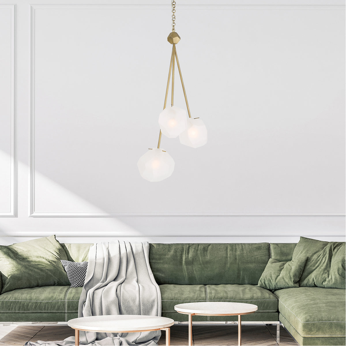 Suspension géodésique à 3 lumières Uttermost