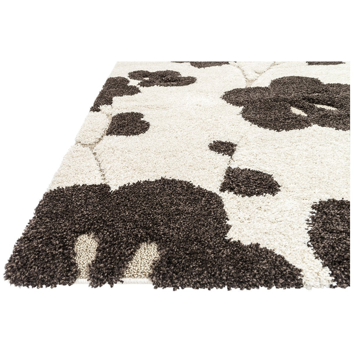 Tapis tissé à la machine Loloi Enchant EN-08 Ivoire Expresso