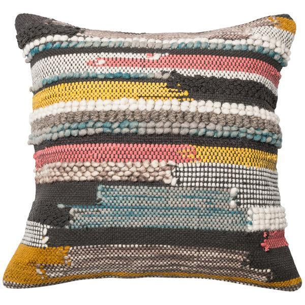 Lot de 2 oreillers Loloi P0094 Multi Texture 22 x 22