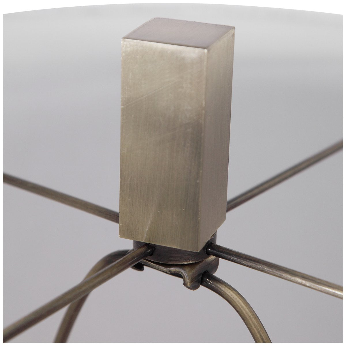 Lampe de table Uttermost Zade gris chaud