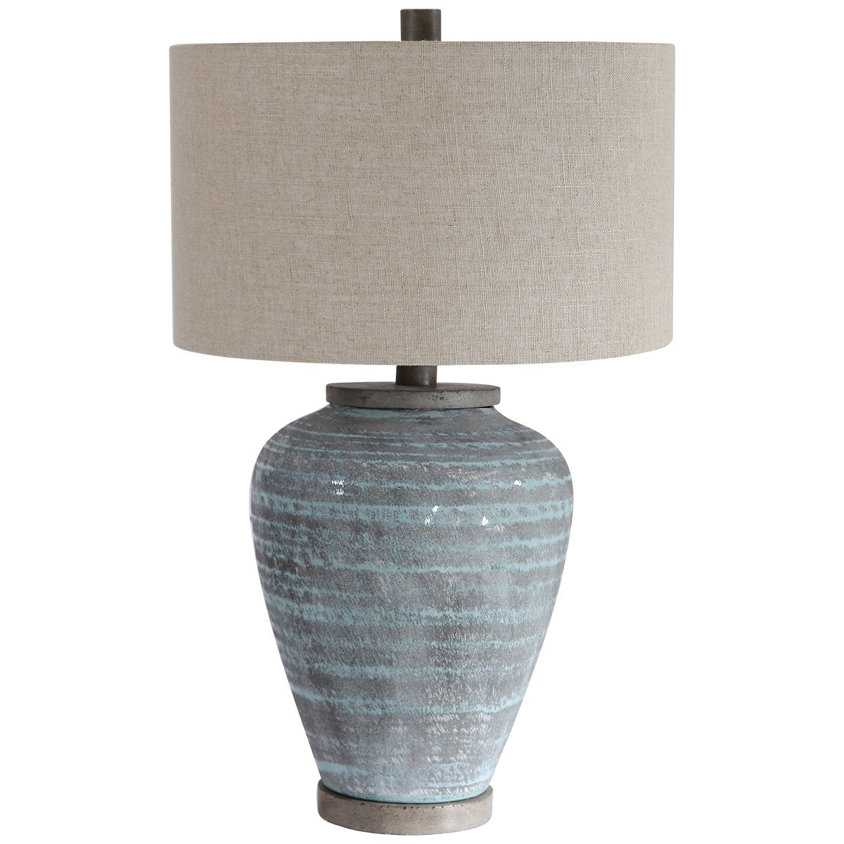 Lampe de table Uttermost Pelia Light Aqua
