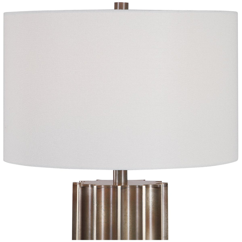 Lampe de table en métal Uttermost Khalio