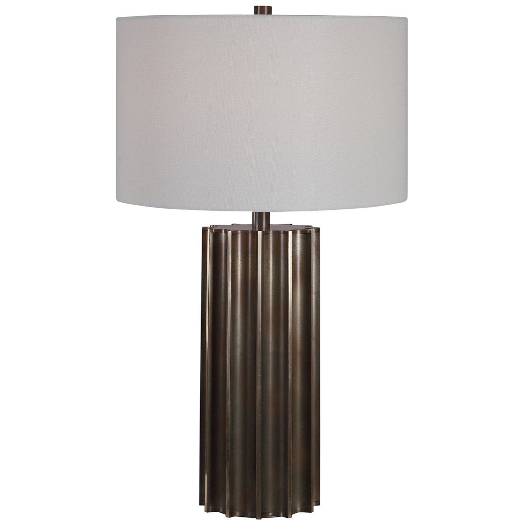 Lampe de table en métal Uttermost Khalio