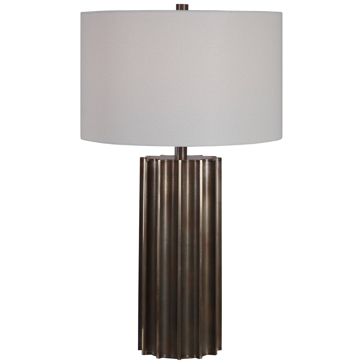 Lampe de table en métal Uttermost Khalio