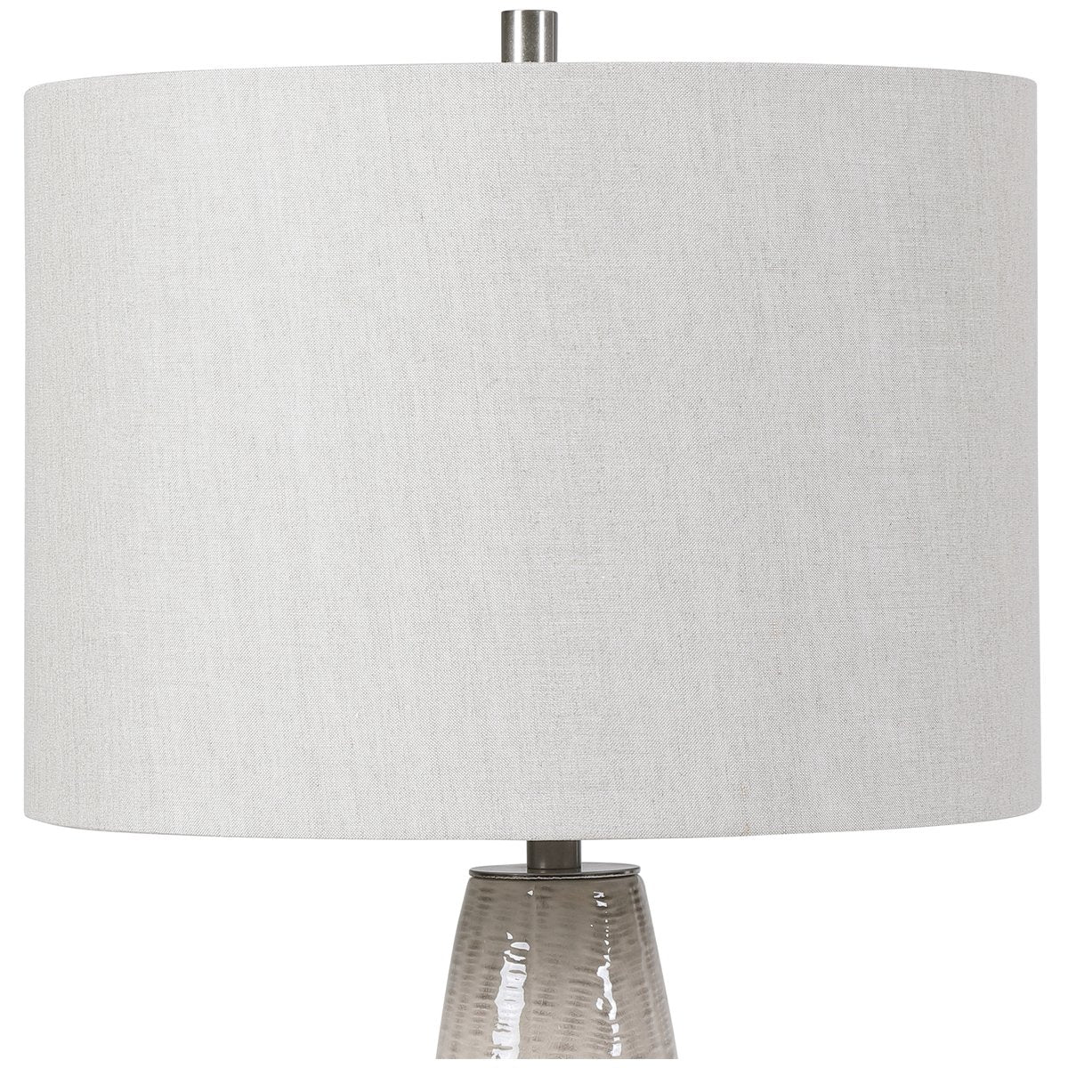 Lampe de table Uttermost Delgado gris clair