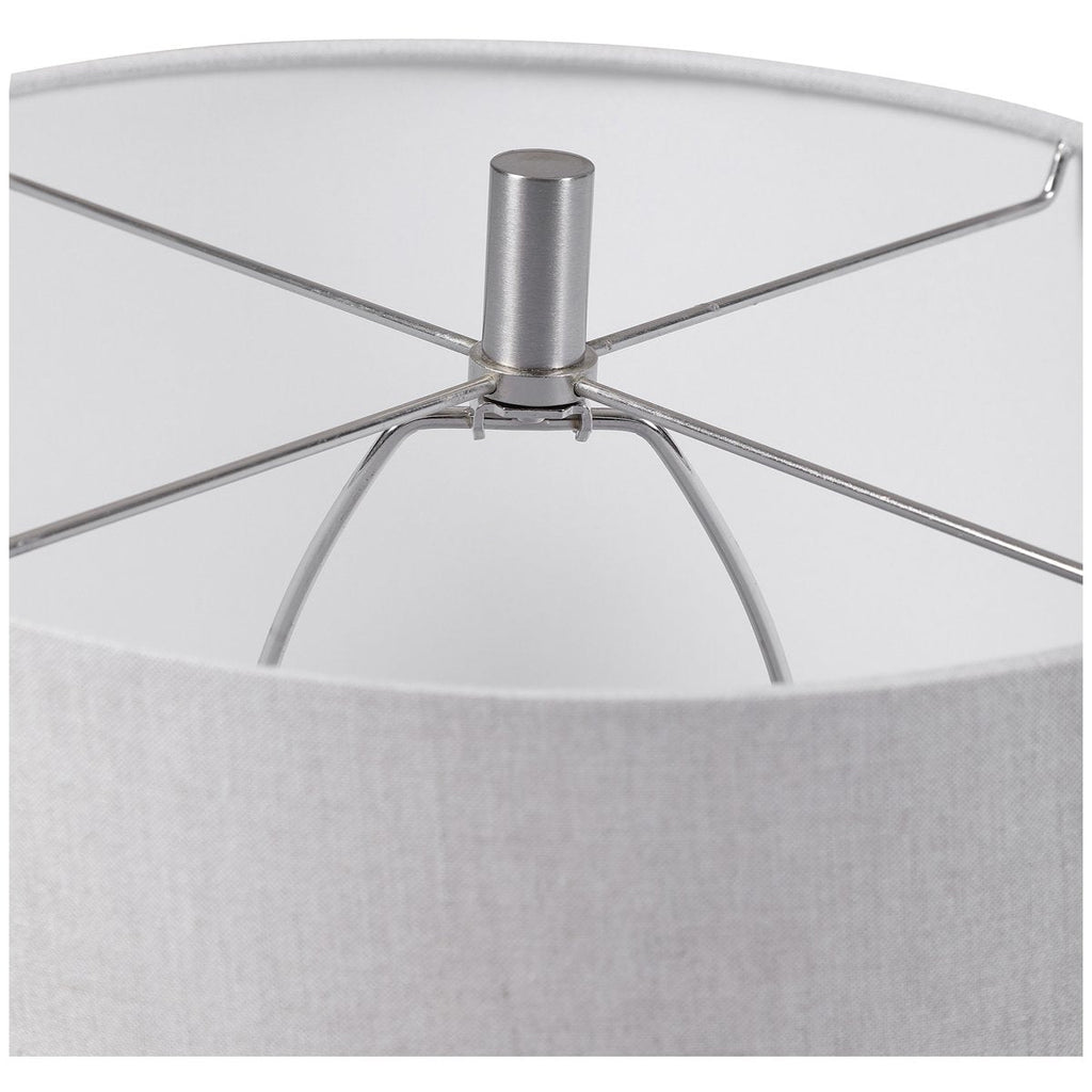 Lampe de table Uttermost Delgado gris clair