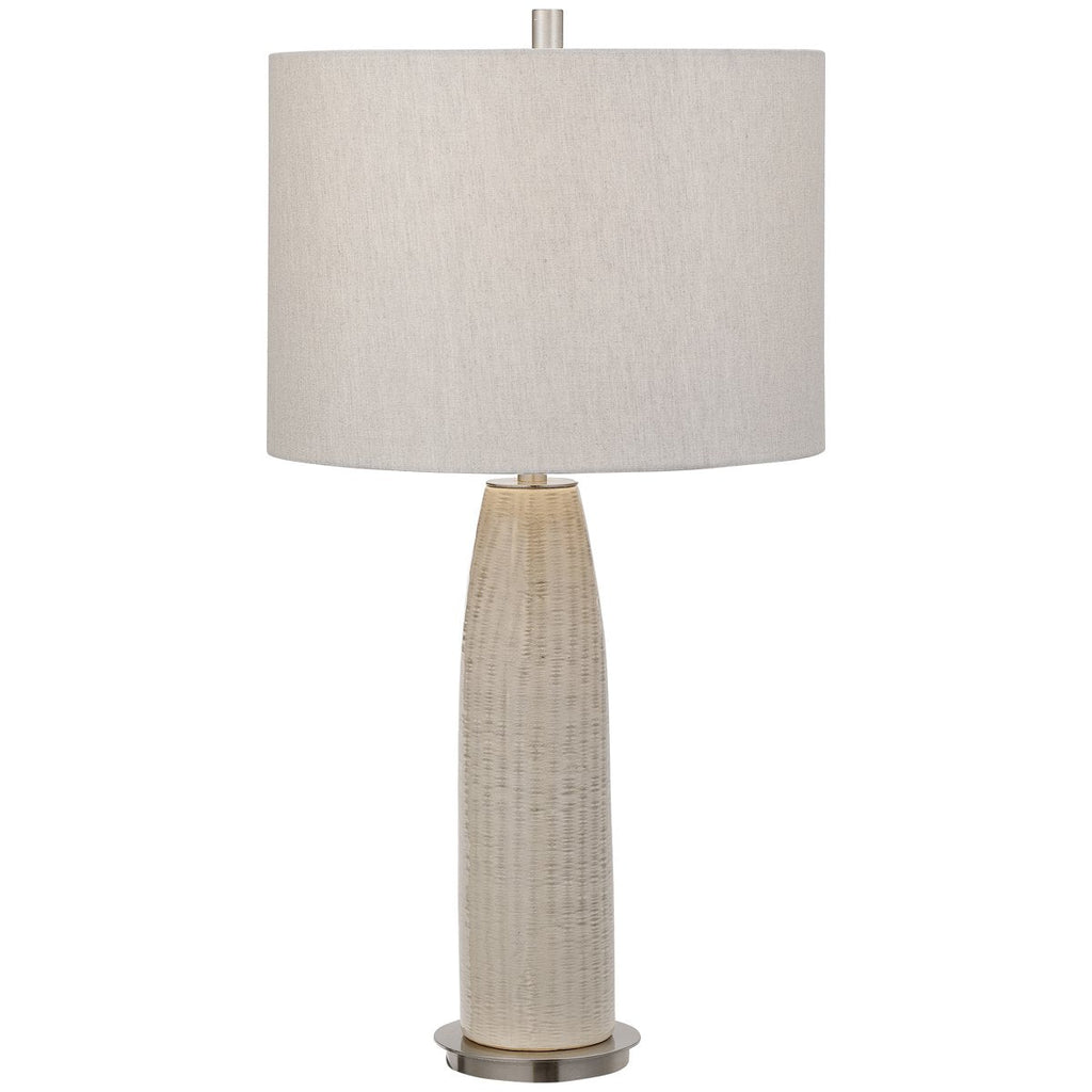 Lampe de table Uttermost Delgado gris clair