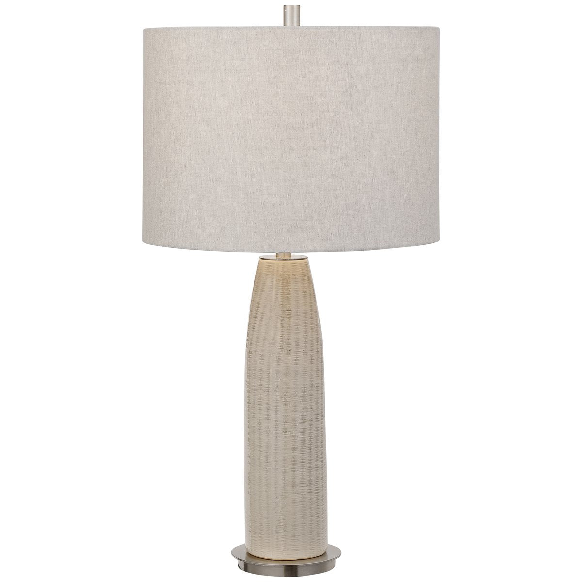 Lampe de table Uttermost Delgado gris clair