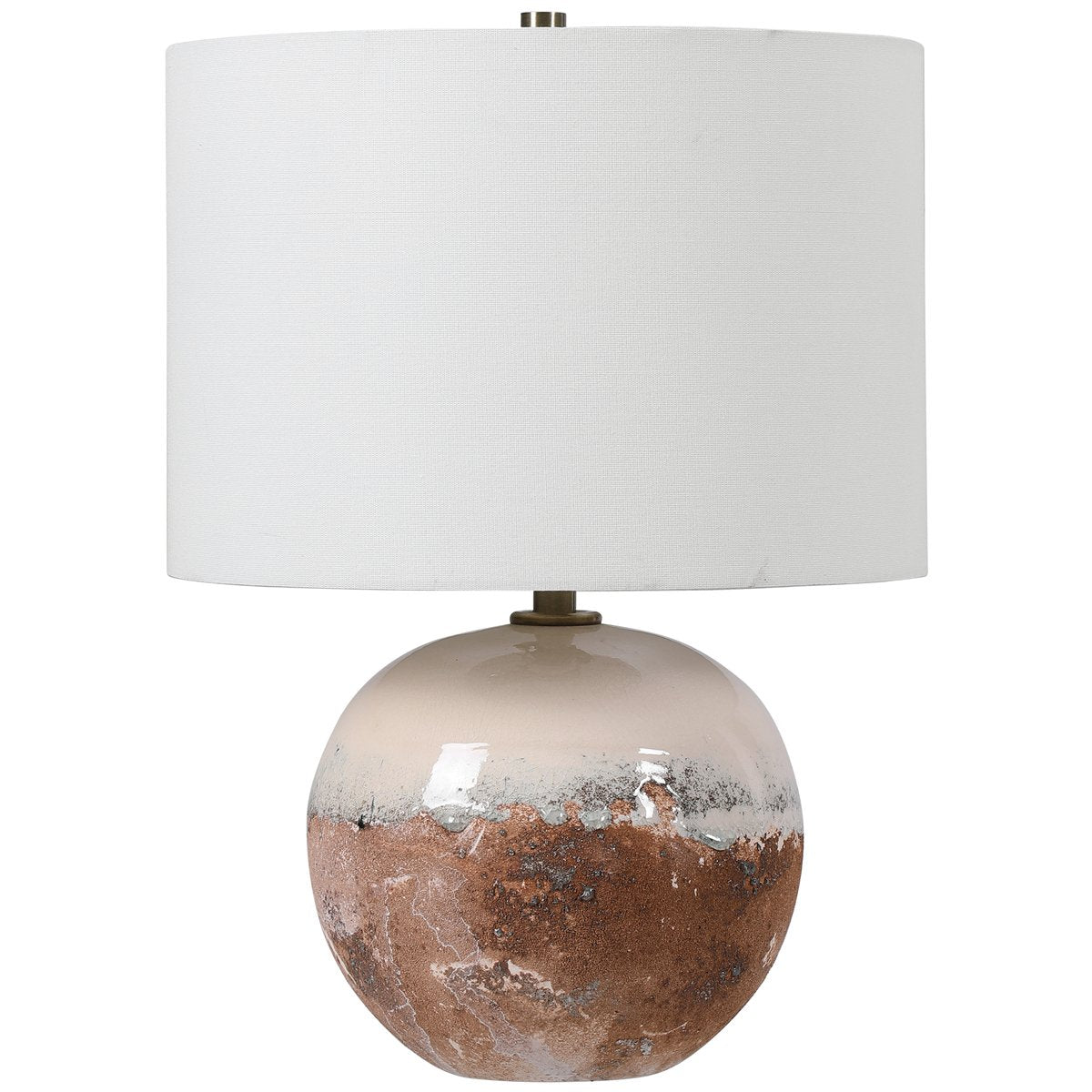 Lampe d'appoint en terre cuite Uttermost Durango