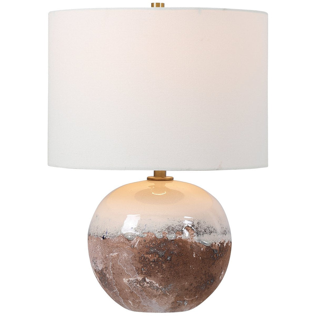 Lampe d'appoint en terre cuite Uttermost Durango