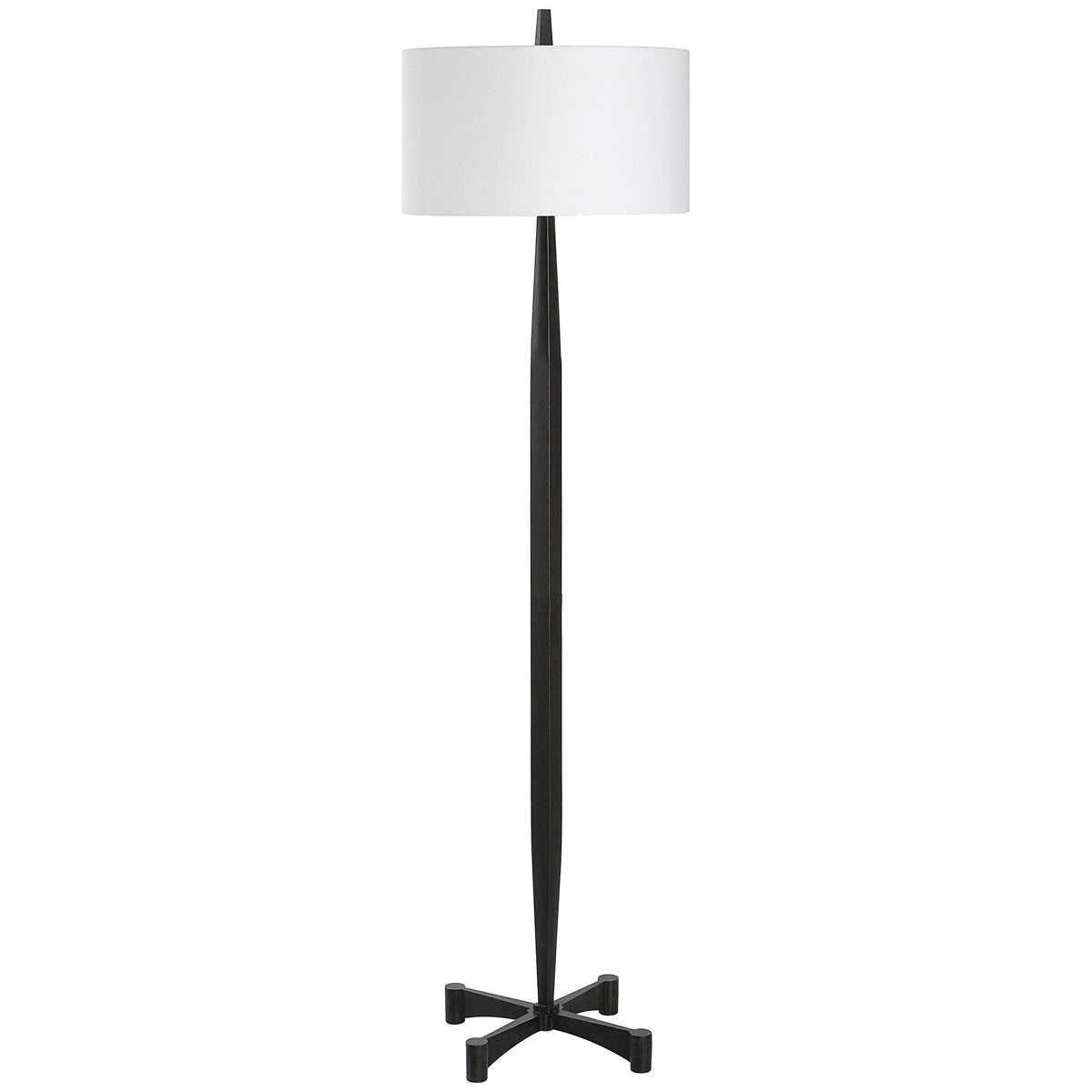 Lampadaire en métal antirouille Uttermost Counteract