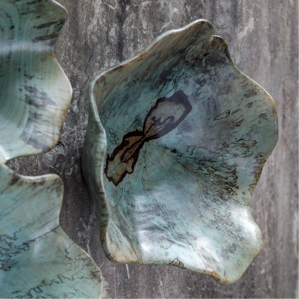 Décoration murale en bois Uttermost Teo, ensemble de 3 pièces