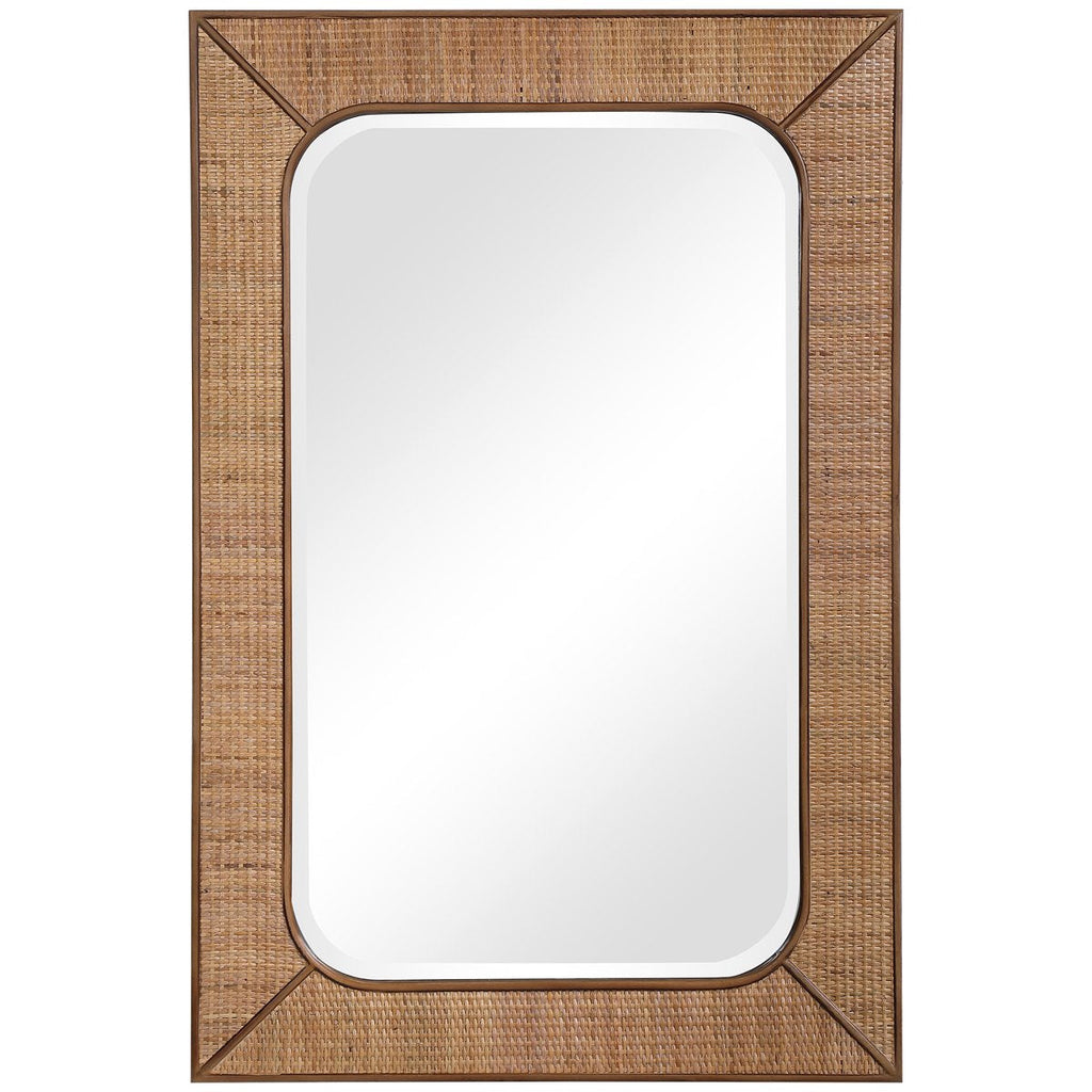 Miroir en rotin Uttermost Tahiti