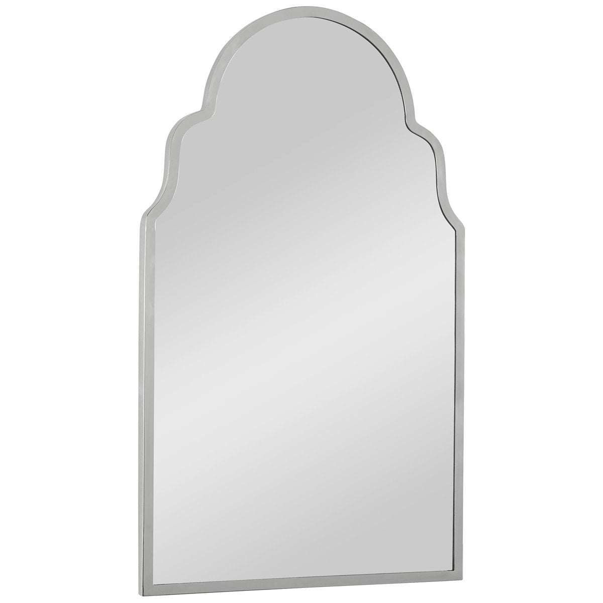 Miroir en arche nickelé Uttermost Brayden
