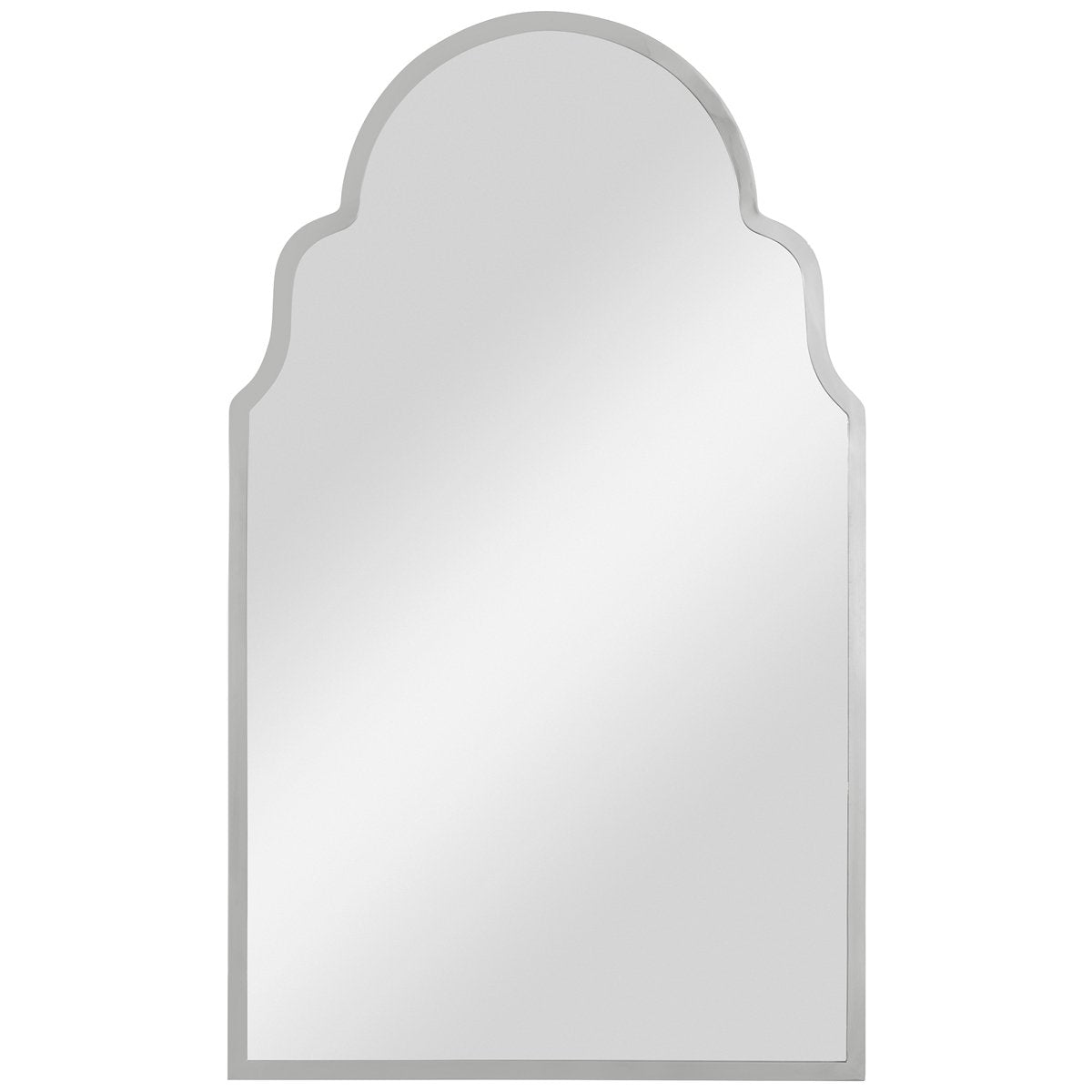 Miroir en arche nickelé Uttermost Brayden