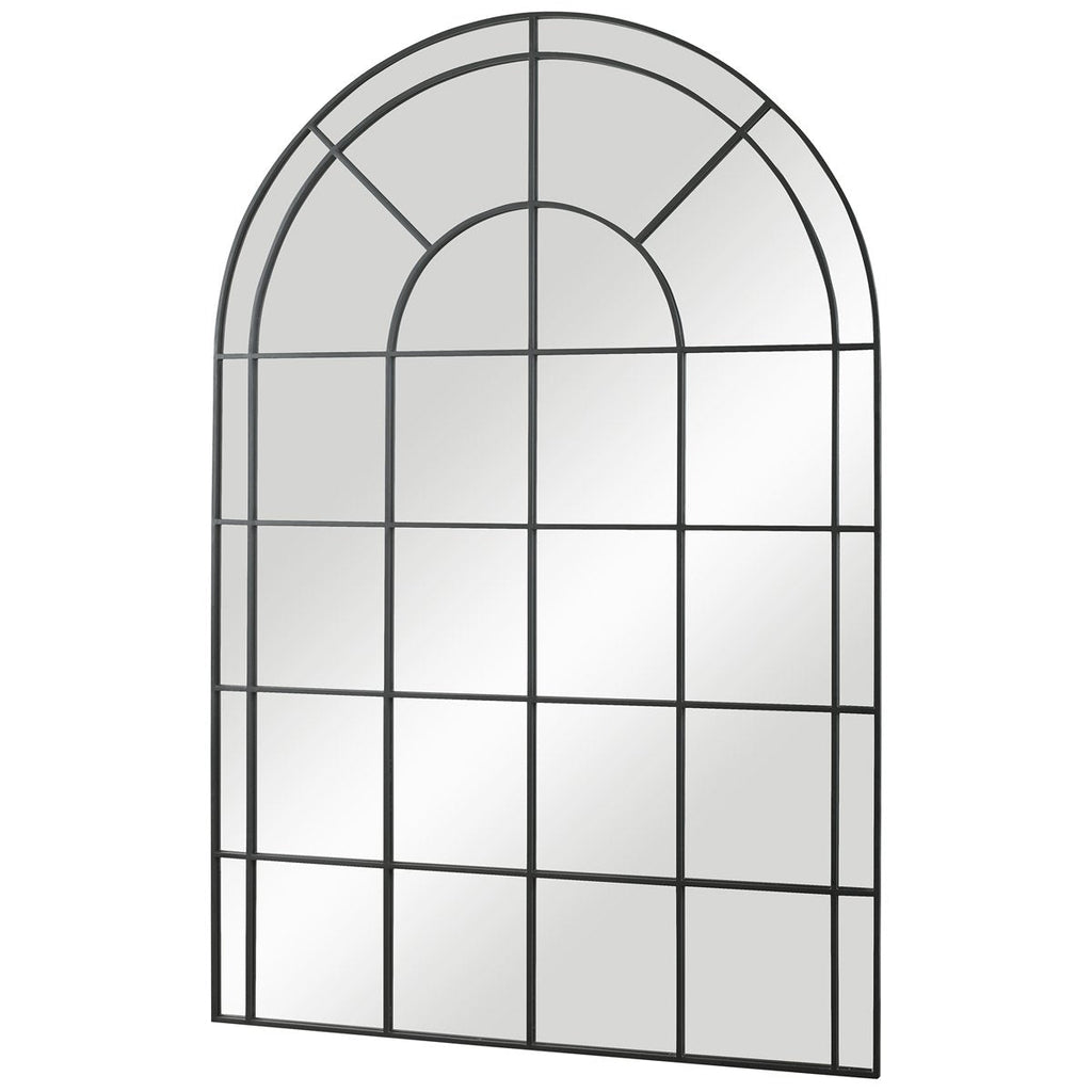 Miroir en fer noir à arche Grantola de Uttermost