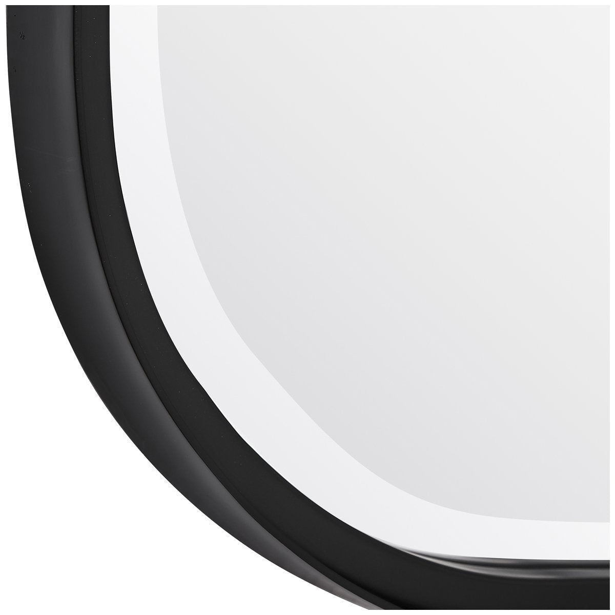 Grand miroir en fer noir Concord d'Uttermost