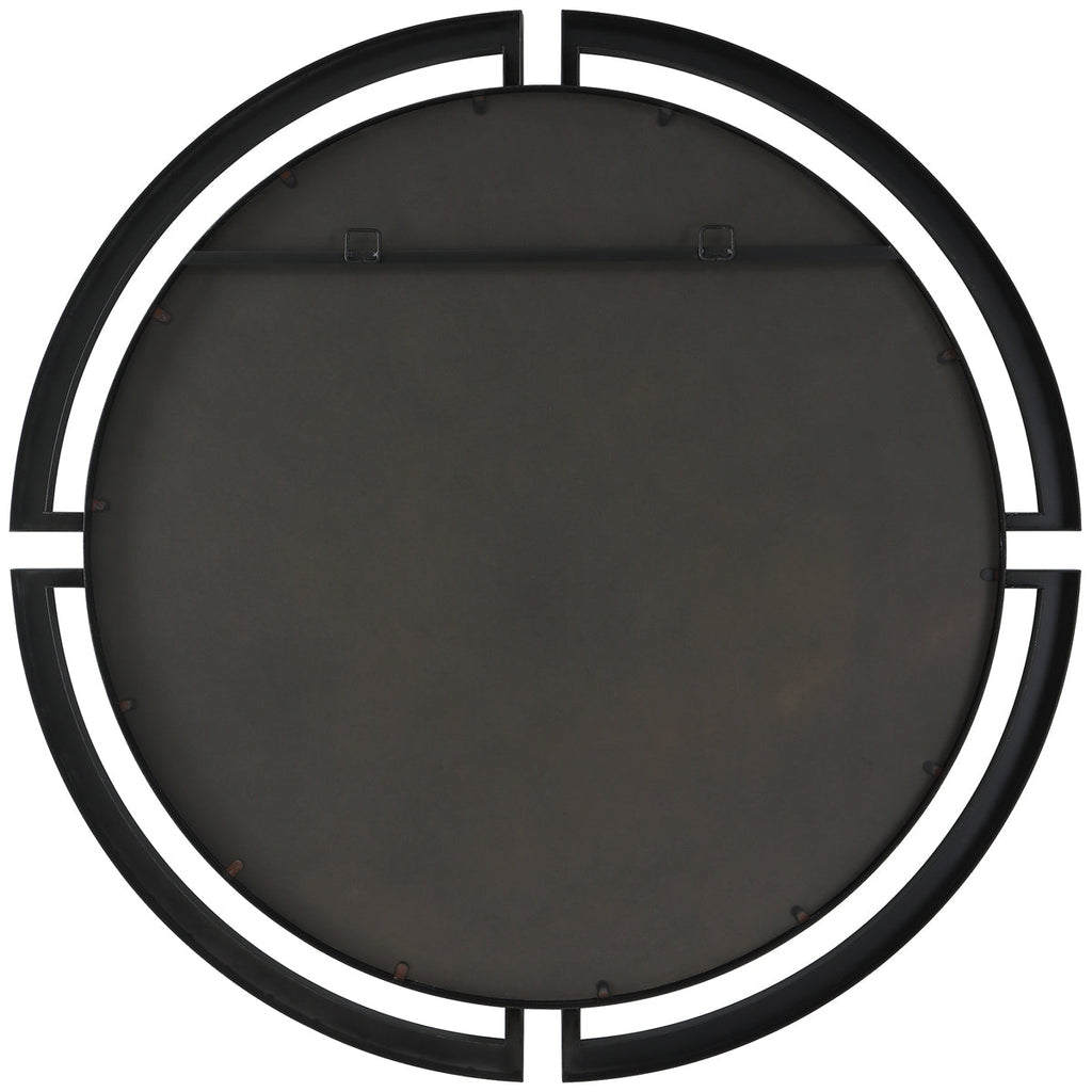 Miroir rond moderne Uttermost Quadrant
