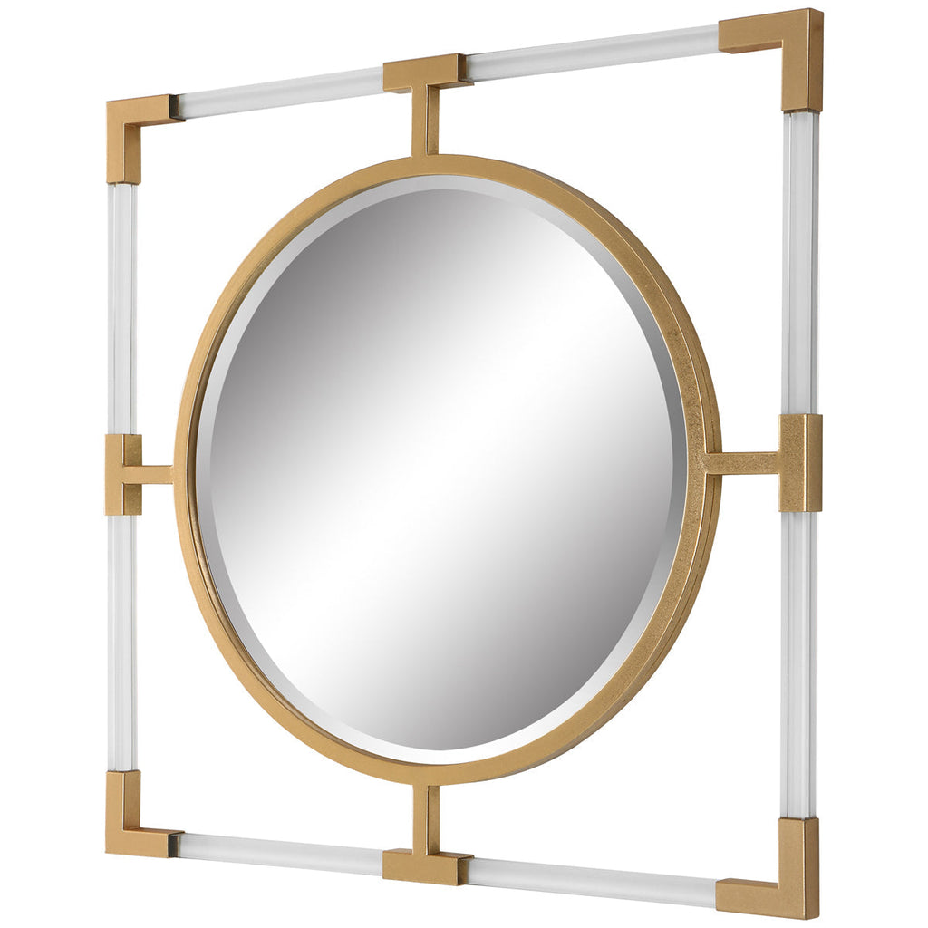 Petit miroir doré Uttermost Balkan