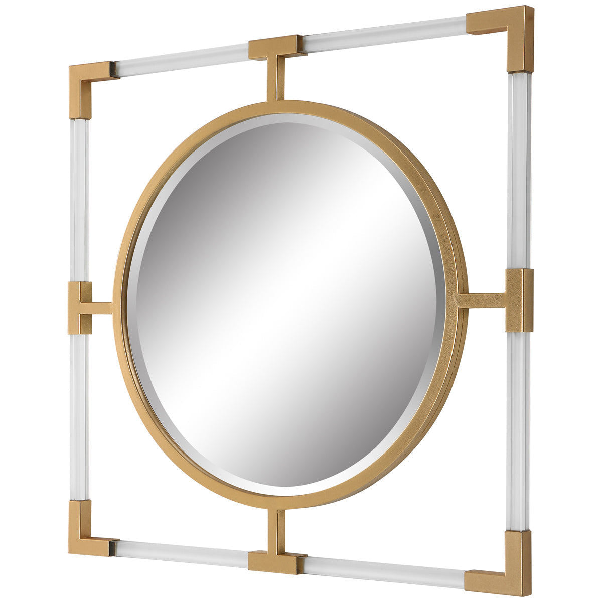 Petit miroir doré Uttermost Balkan