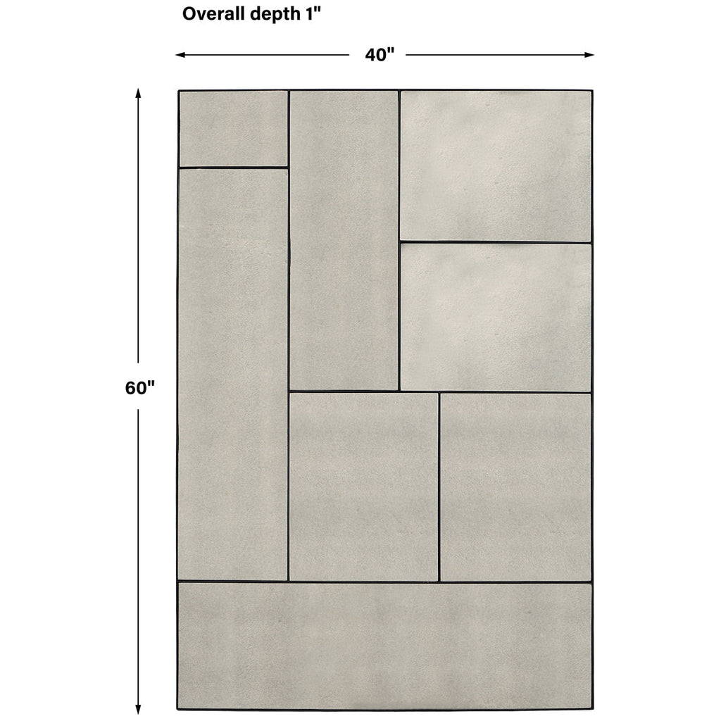 Miroir surdimensionné en forme de pièce de puzzle ultime
