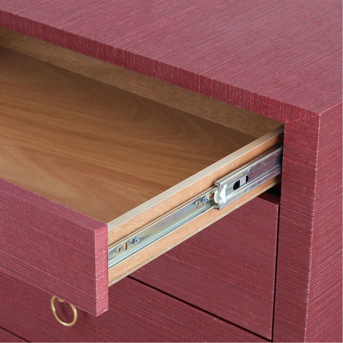 Grande commode 4 tiroirs Villa &amp; House Ming, rouge