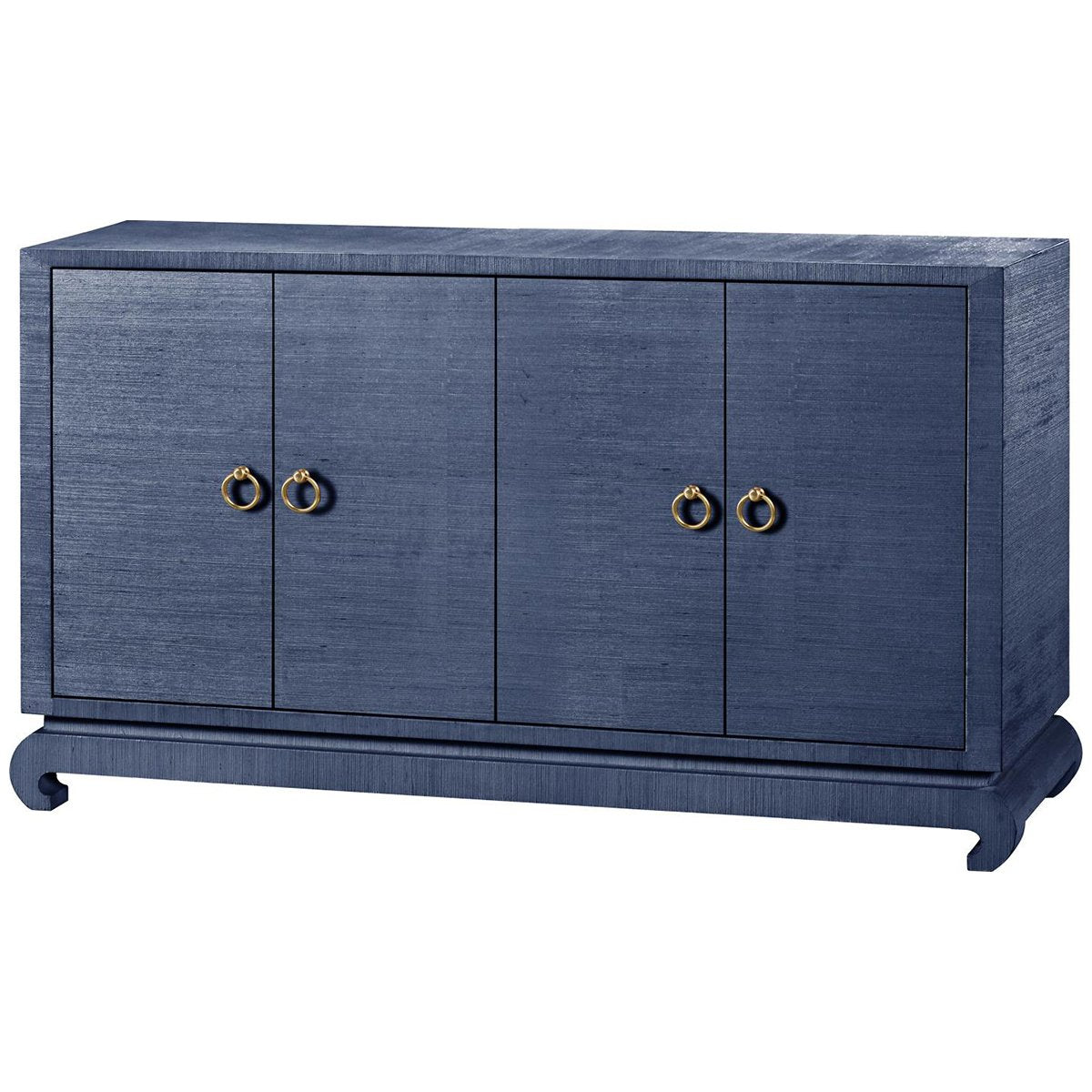 Armoire 4 portes Villa &amp; House Meredith bleu marine