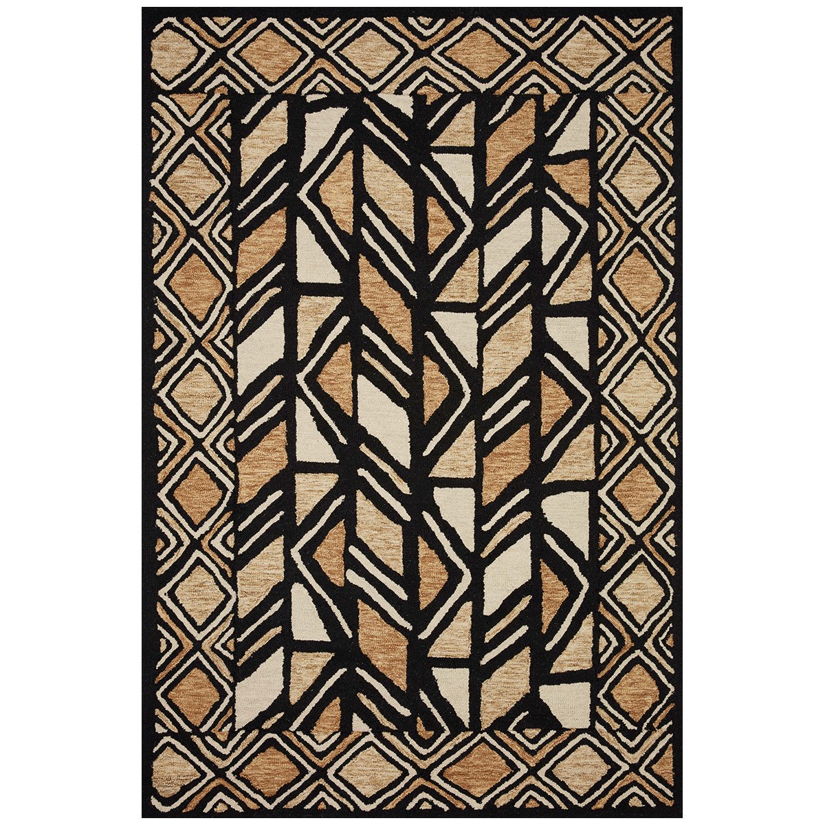 Tapis touffeté à la main Loloi Nala NAL-01