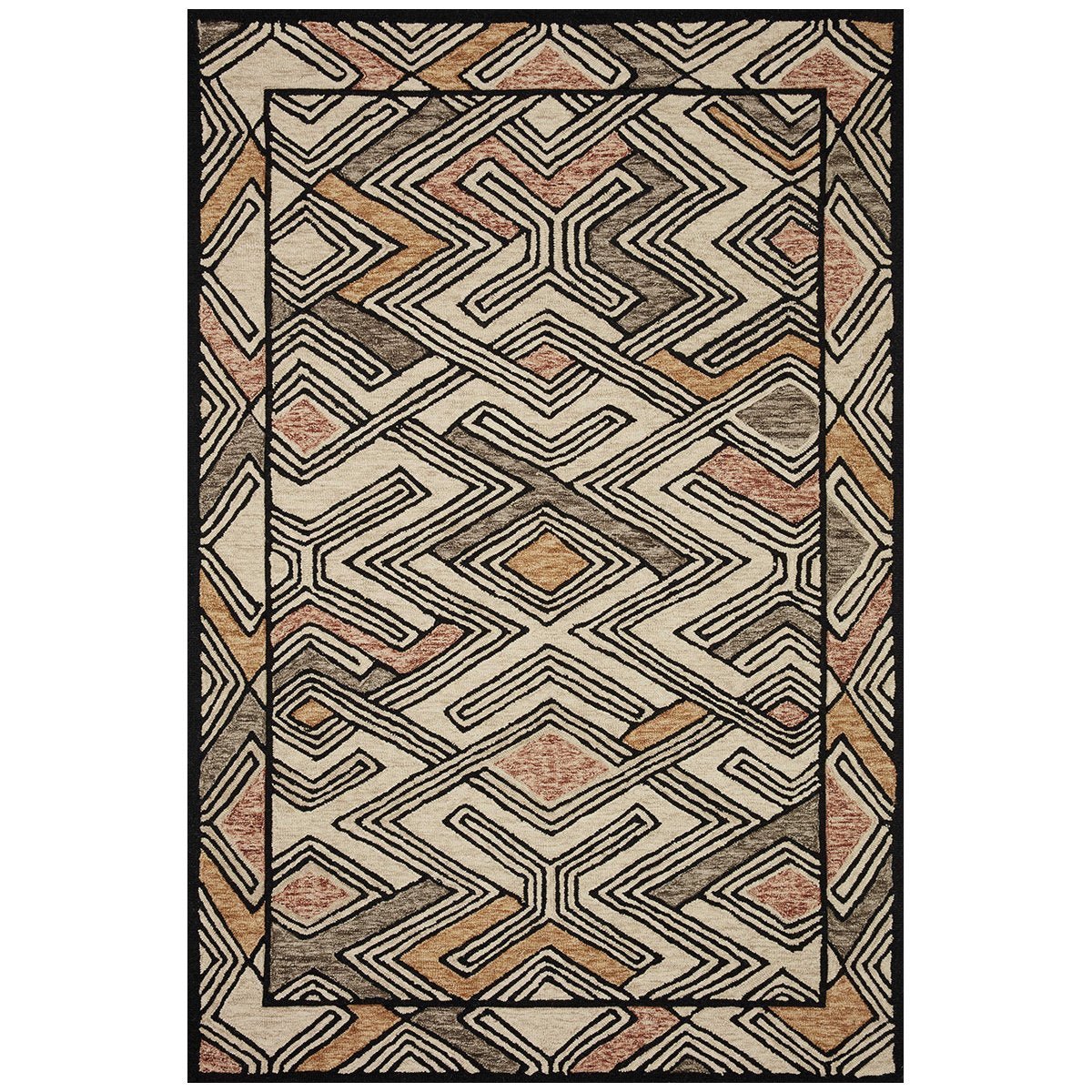 Tapis touffeté à la main Loloi Nala NAL-03