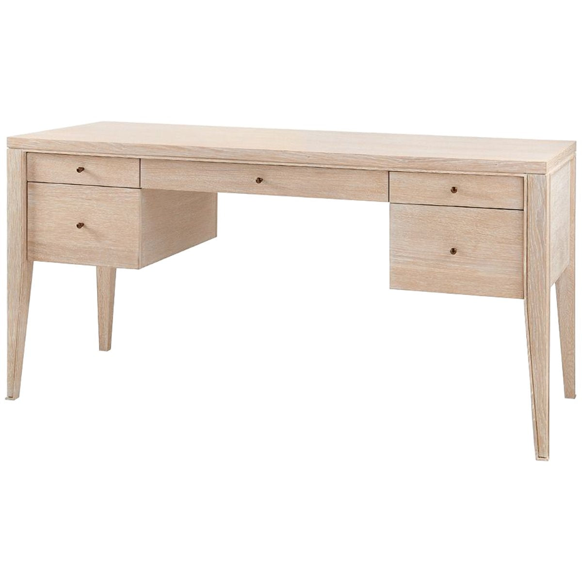 Bureau Paola Villa &amp; House, chêne cérusé blanchi