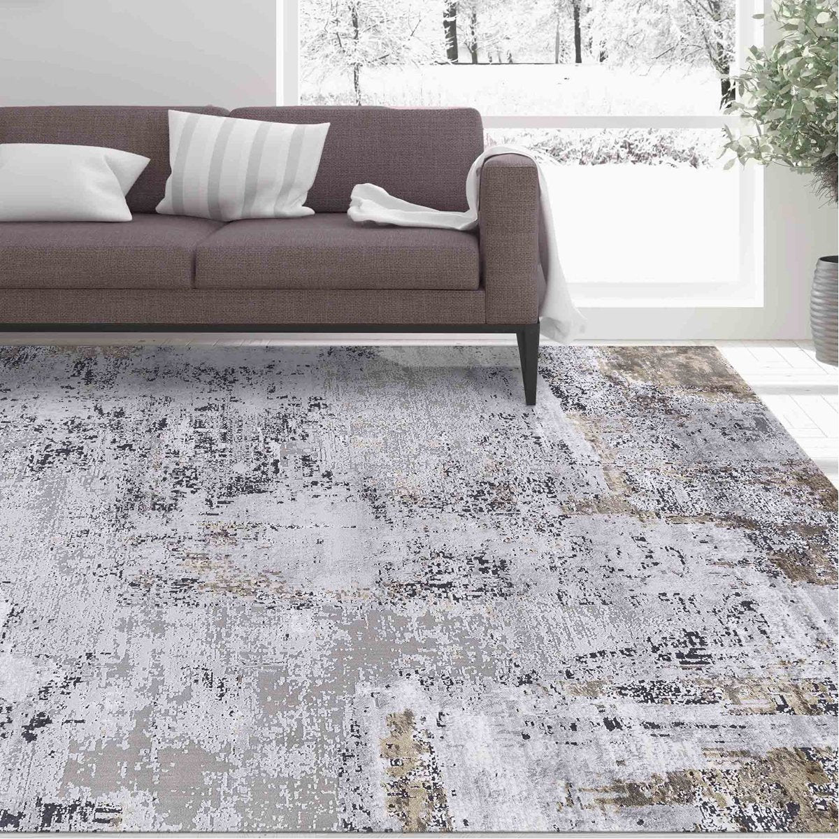 Tapis Uttermost Hampton Gold
