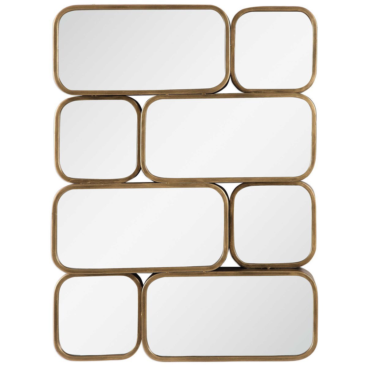 Miroir doré moderne Uttermost Canute