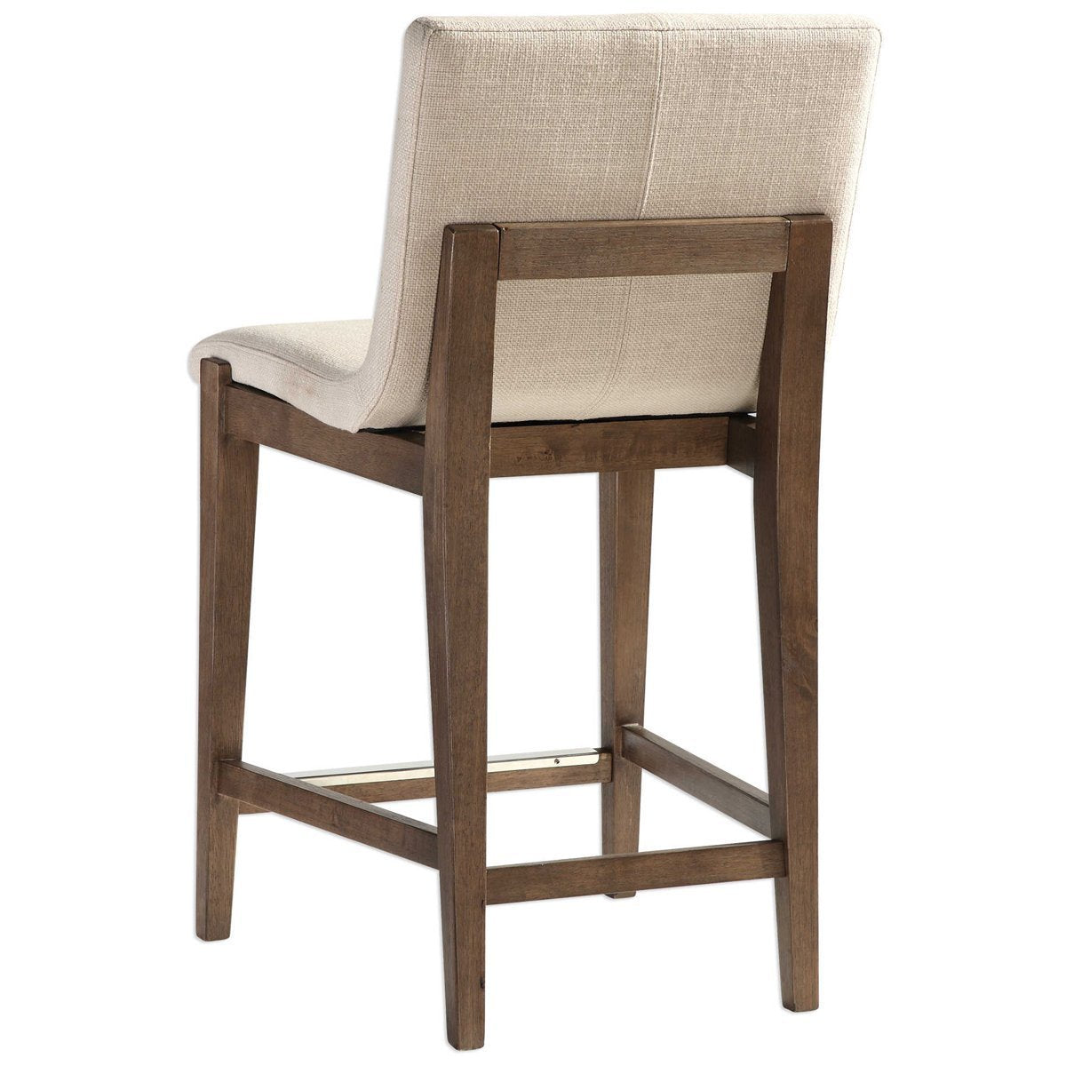 Tabouret de comptoir en lin Uttermost Klemens