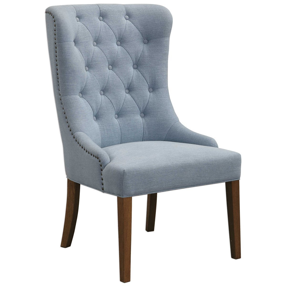 Fauteuil à oreilles capitonné Rioni d'Uttermost