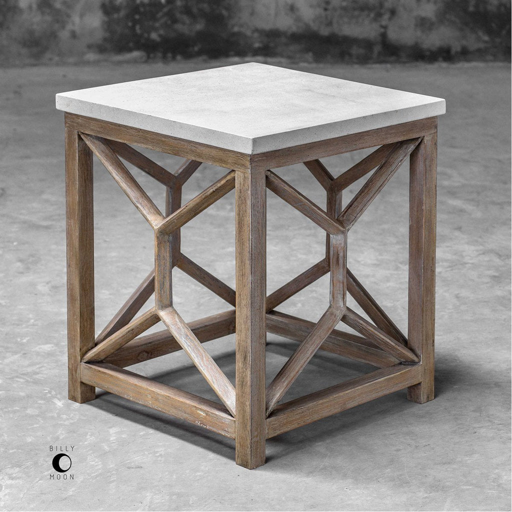 Table de bout en pierre Catali ultime