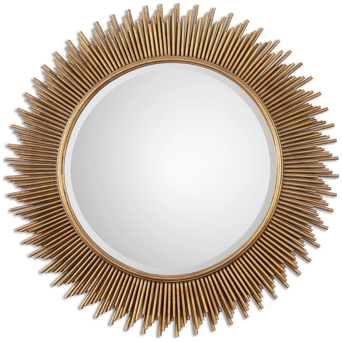 Miroir rond doré Uttermost Marlo