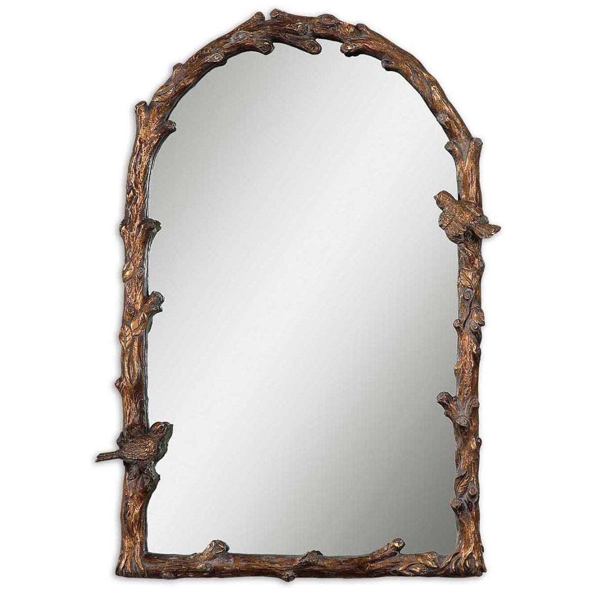 Miroir archet doré antique Uttermost Paza
