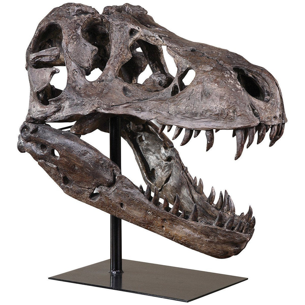 Sculpture du tyrannosaure le plus puissant