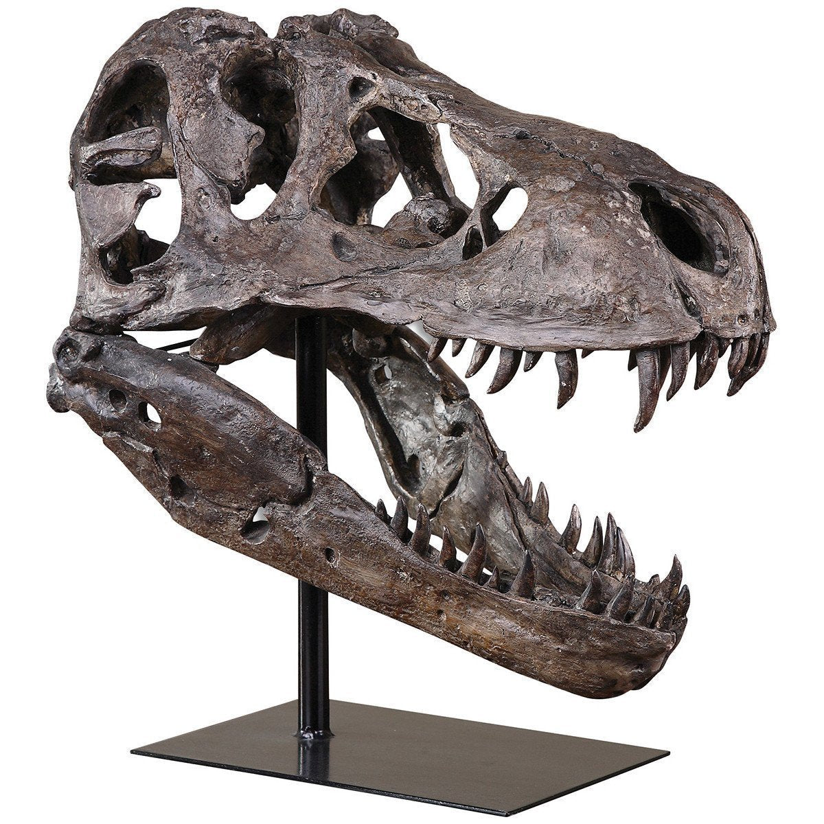 Sculpture du tyrannosaure le plus puissant