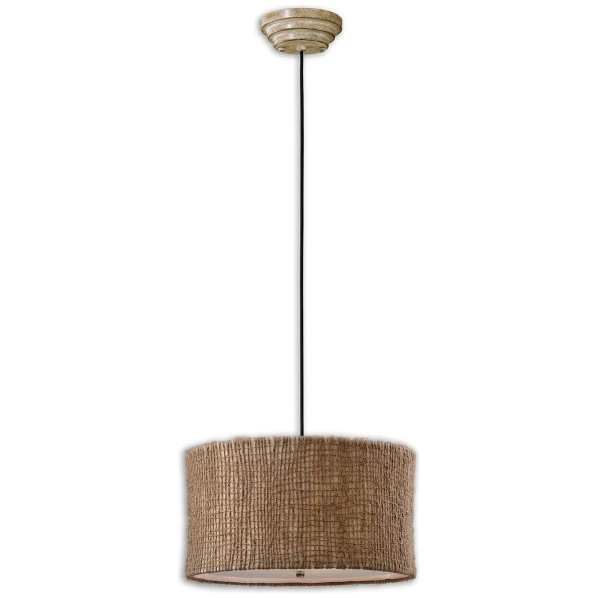 Suspension tambour à 3 lumières Uttermost Burleson