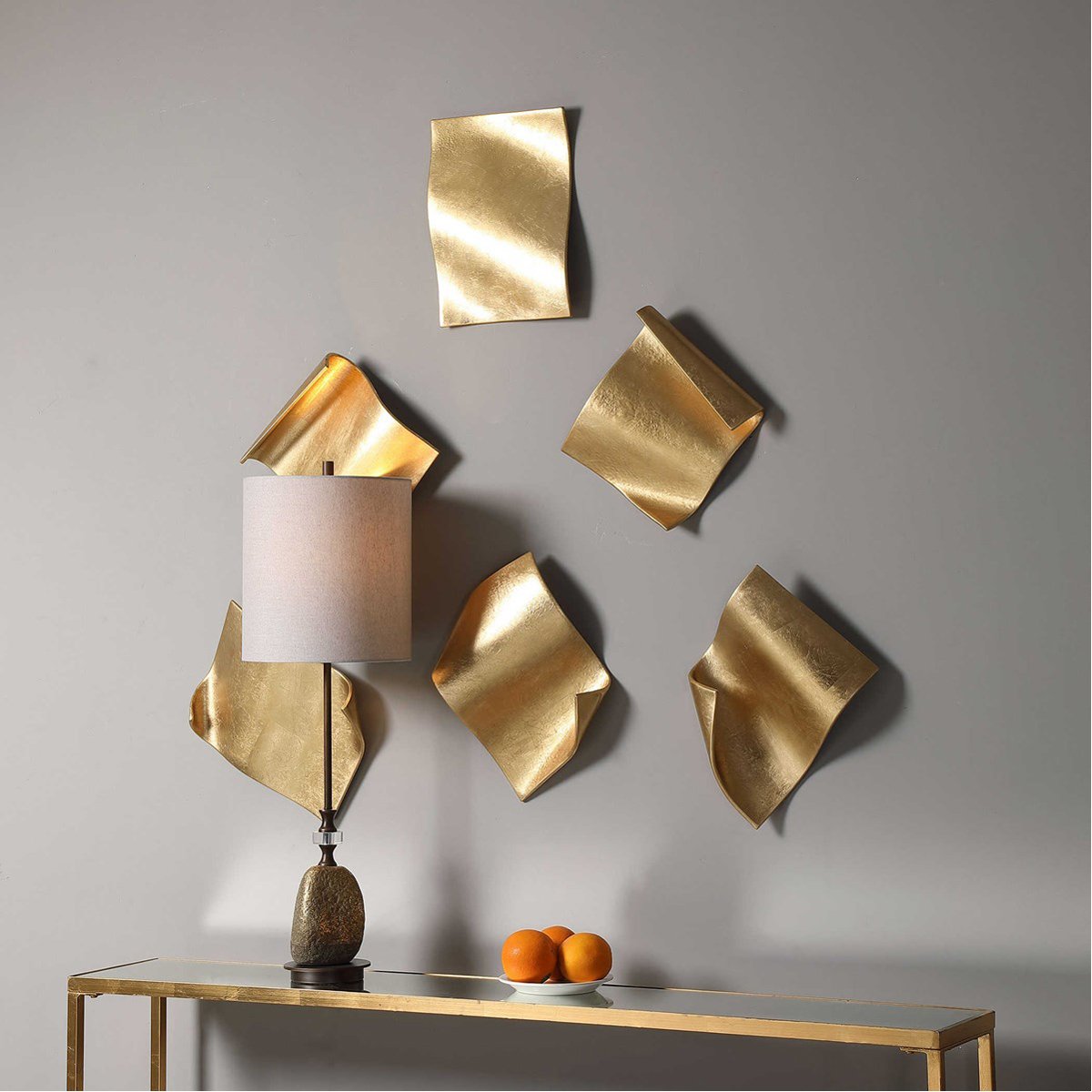 Décoration murale « Uttermost Fluttering Pages », ensemble de 6 pièces